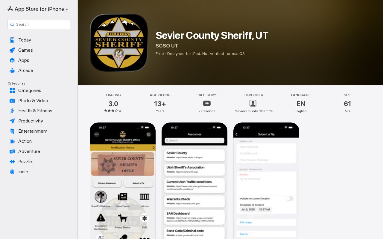 Sevier Sheriff app used for Wayne County release information